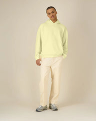 Bluza z kapturem unisex z bawełny organicznej Stanley/Stella z nadrukiem - Sorbet Cytrynowy