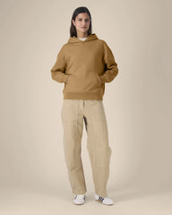 Bluza z kapturem unisex z bawełny organicznej Stanley/Stella z nadrukiem - Ziemisty beżowy