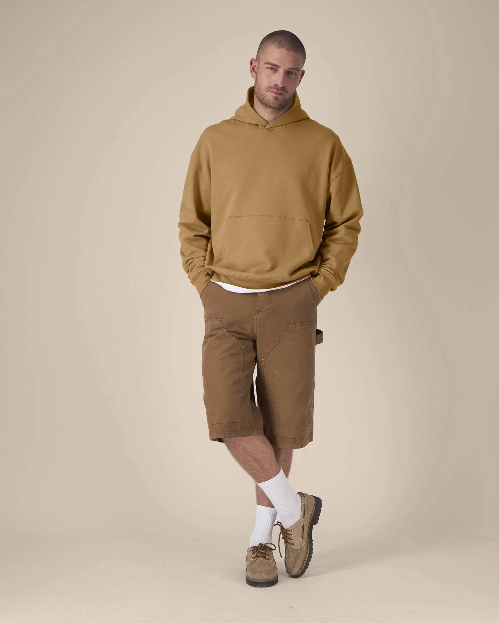 Bluza z kapturem unisex z bawełny organicznej Stanley/Stella z nadrukiem - 1