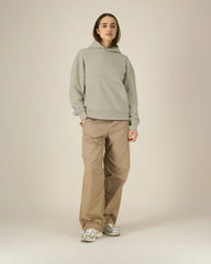 Bluza z kapturem unisex z bawełny organicznej Stanley/Stella z nadrukiem - Kamienny