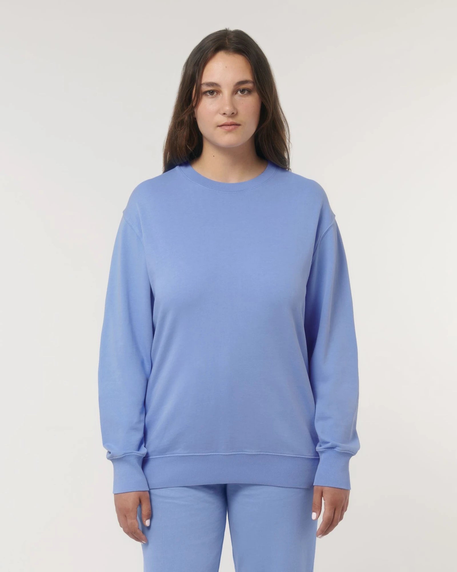 Bluza unisex z bawełny organicznej Stanley/Stella Matcher z nadrukiem - 12
