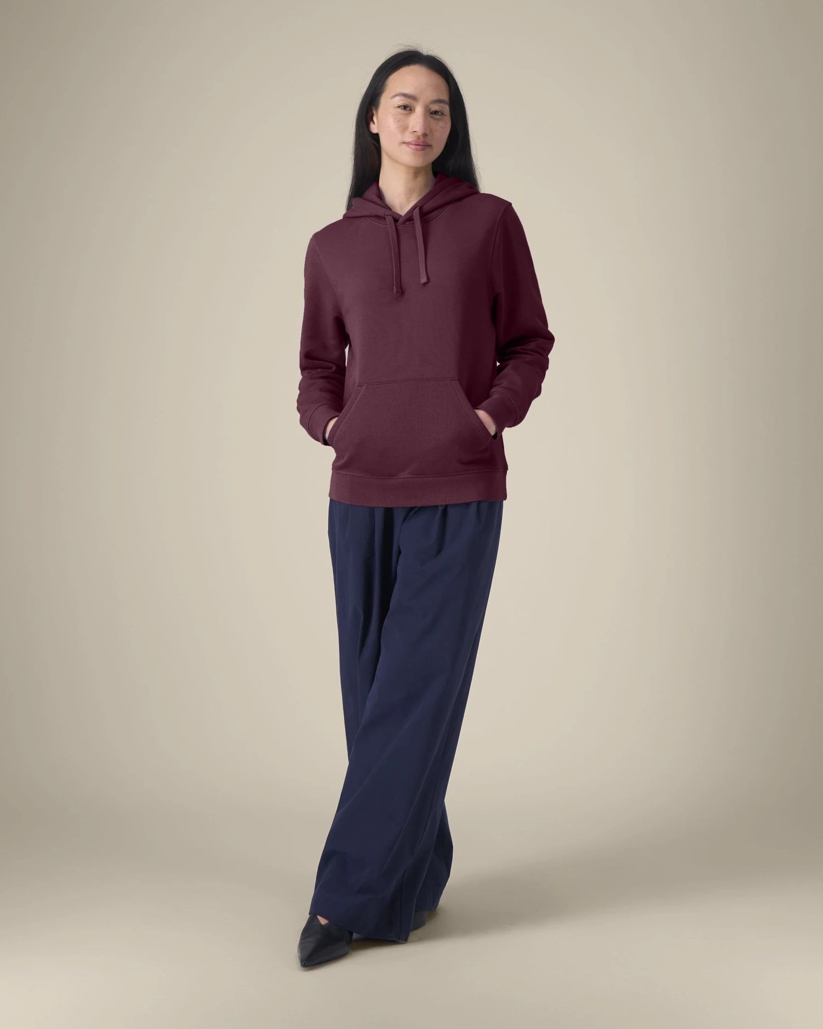 Bluza z kapturem unisex z bawełny organicznej Stanley/Stella Drummer z nadrukiem - 4