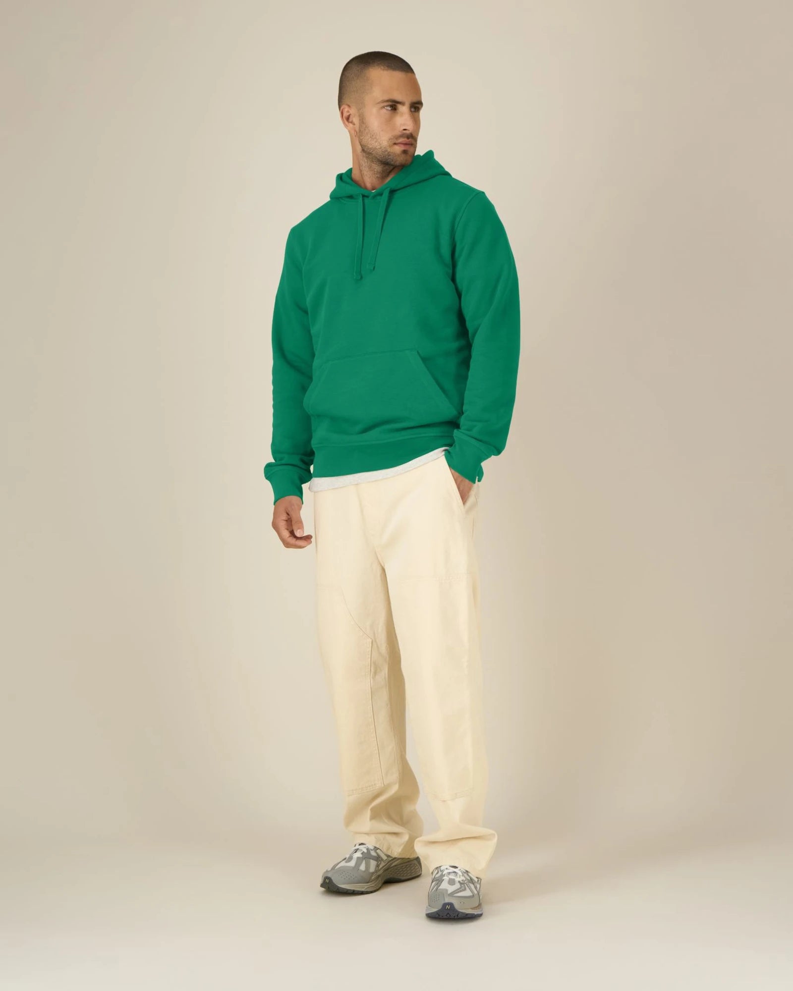 Bluza z kapturem unisex z bawełny organicznej Stanley/Stella Drummer z nadrukiem - 59