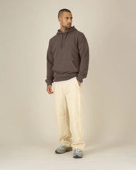 Bluza z kapturem unisex z bawełny organicznej Stanley/Stella Drummer z nadrukiem - Mokka