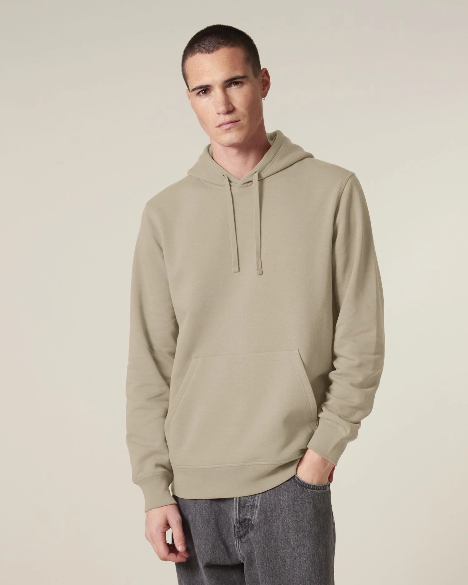 Bluza z kapturem unisex z bawełny organicznej Stanley/Stella Drummer z nadrukiem - 86