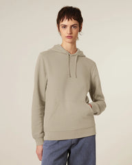 Bluza z kapturem unisex z bawełny organicznej Stanley/Stella Drummer z nadrukiem - Pustynny piasek