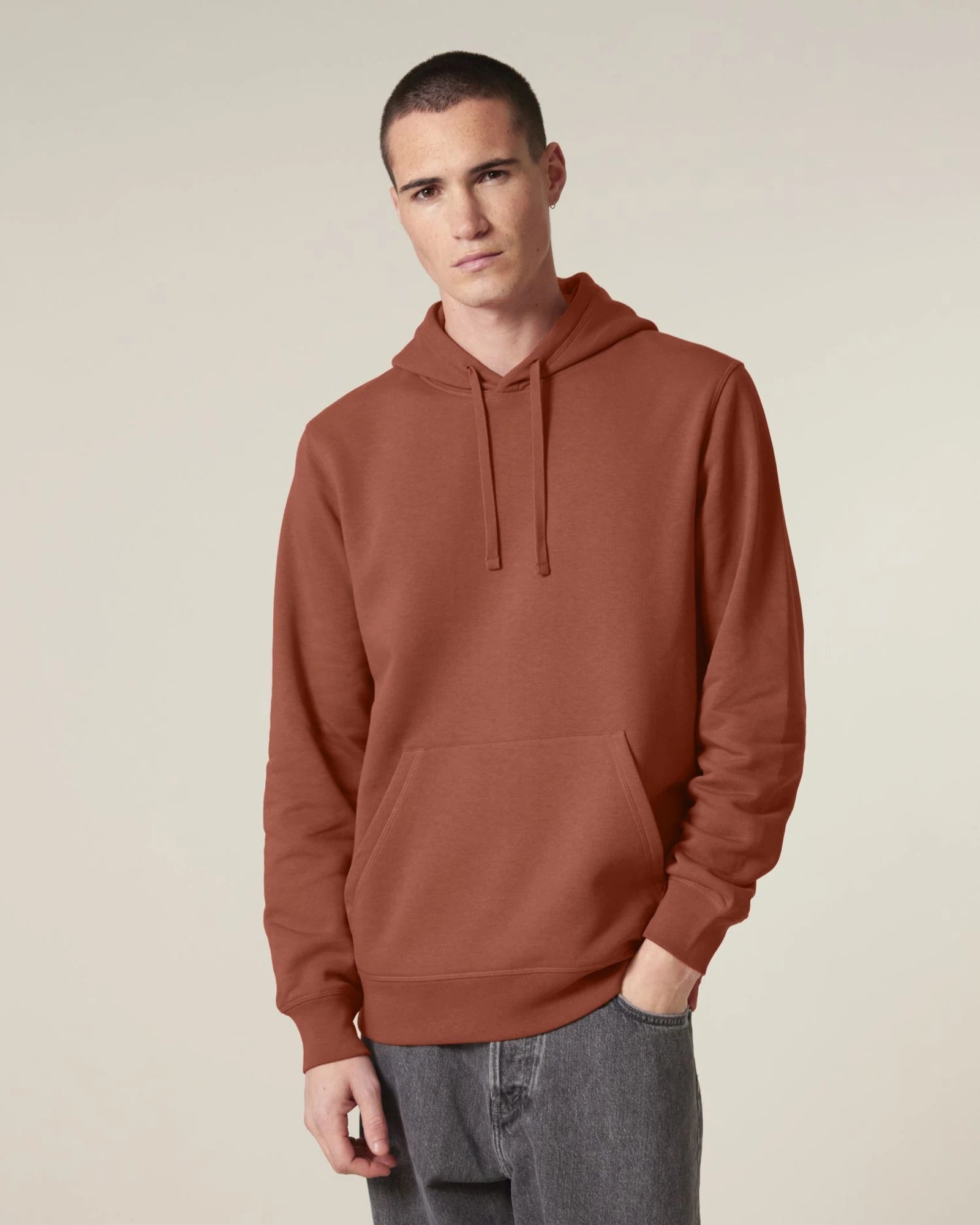 Bluza z kapturem unisex z bawełny organicznej Stanley/Stella Drummer z nadrukiem - 76