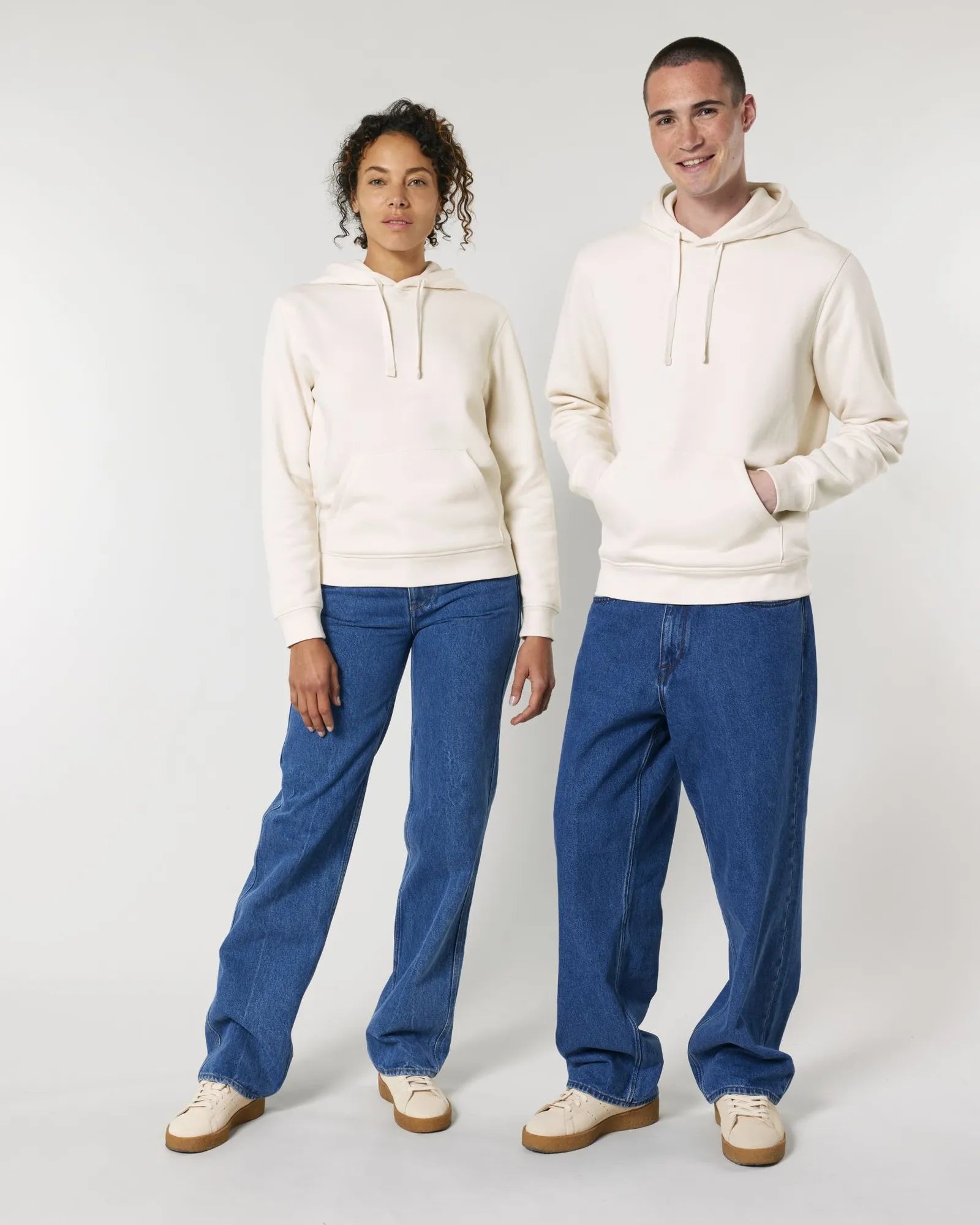 Bluza z kapturem unisex z bawełny organicznej Stanley/Stella Drummer z nadrukiem - 90