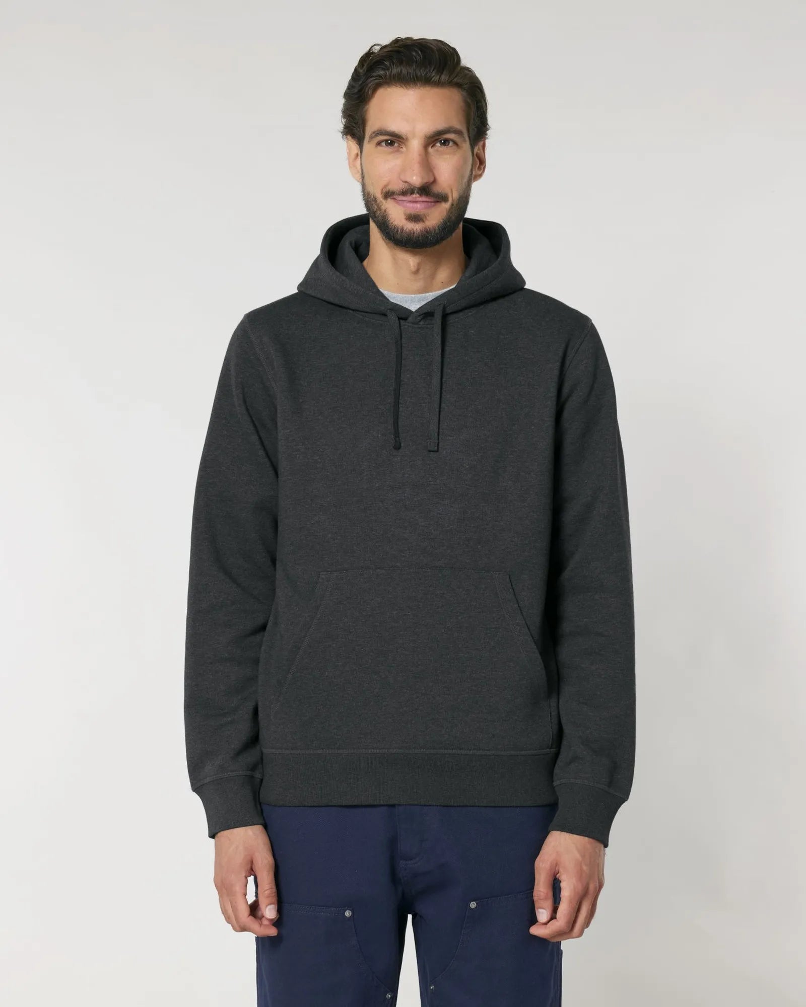 Bluza z kapturem unisex z bawełny organicznej Stanley/Stella Drummer z nadrukiem - 100