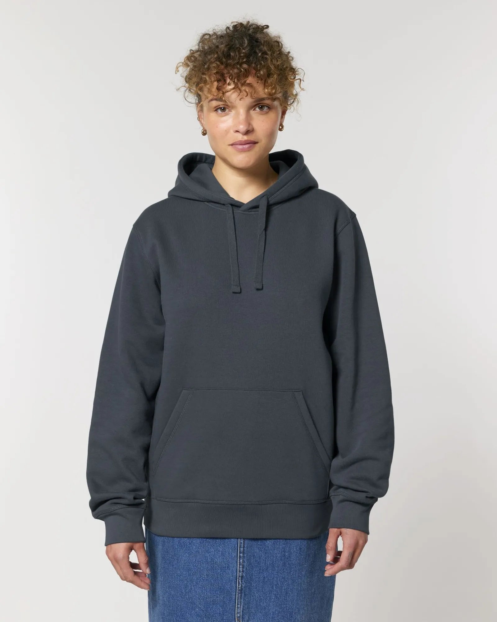 Bluza z kapturem unisex z bawełny organicznej Stanley/Stella Drummer z nadrukiem - 93