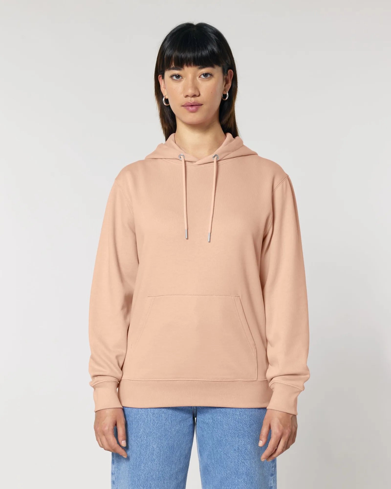 Bluza z kapturem Stanley/Stella Cruiser 2.0 z nadrukiem - Świeża brzoskwinia
