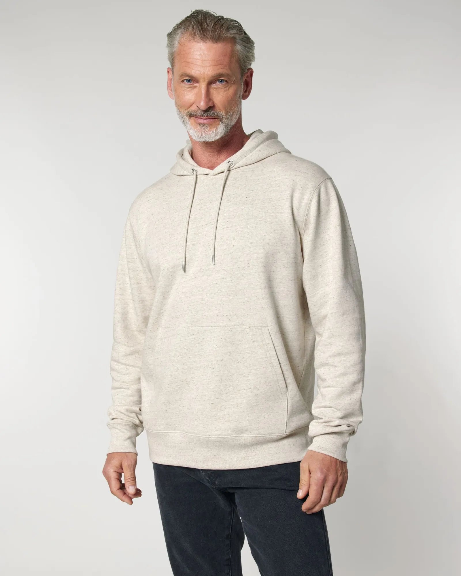Bluza z kapturem Stanley/Stella Cruiser 2.0 z nadrukiem - Eco melanż