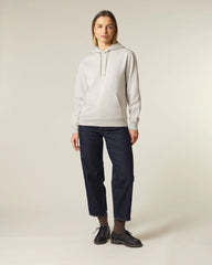 Bluza z kapturem Stanley/Stella Cruiser 2.0 z nadrukiem - Melanżowy mgiełkowy szary