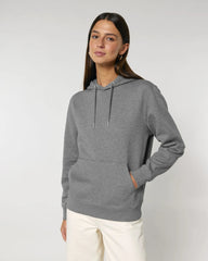 Bluza z kapturem Stanley/Stella Cruiser 2.0 z nadrukiem - Szary melanż