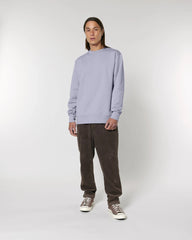 Bluza unisex z bawełny organicznej Stanley/Stella Changer z nadrukiem - Lawendowy