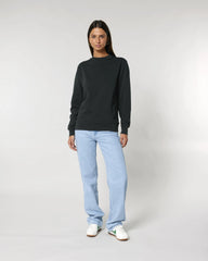 Bluza unisex z bawełny organicznej Stanley/Stella Changer z nadrukiem - Czarny