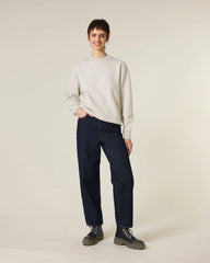 Bluza unisex z bawełny organicznej Stanley/Stella Changer z nadrukiem - Melanżowy mgiełkowy szary