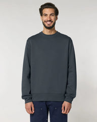 Bluza unisex z bawełny organicznej Stanley/Stella Changer z nadrukiem - Atramentowa szarość