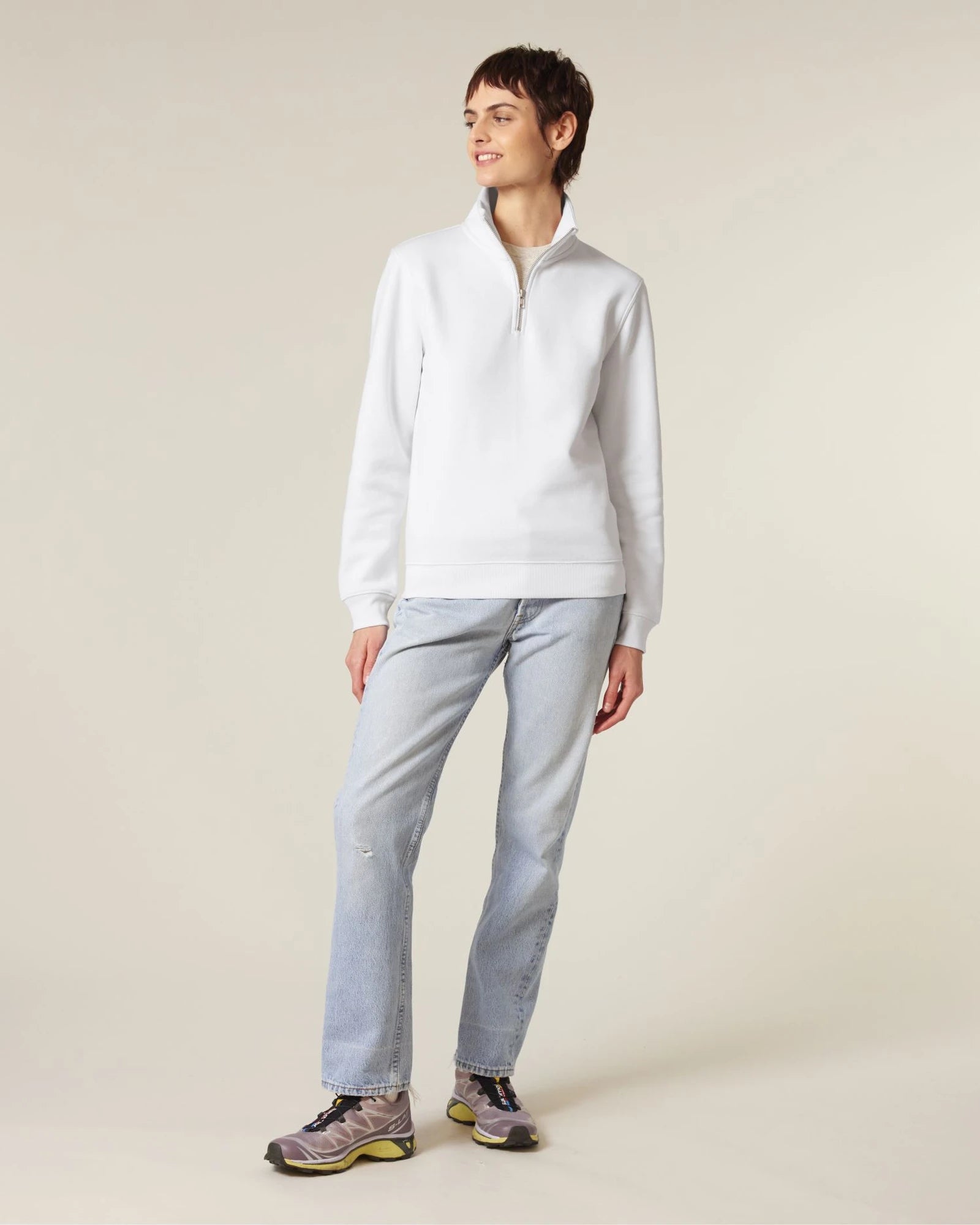Bluza unisex z bawełny organicznej Stanley/Stella Trucker 2.0 z nadrukiem - 5
