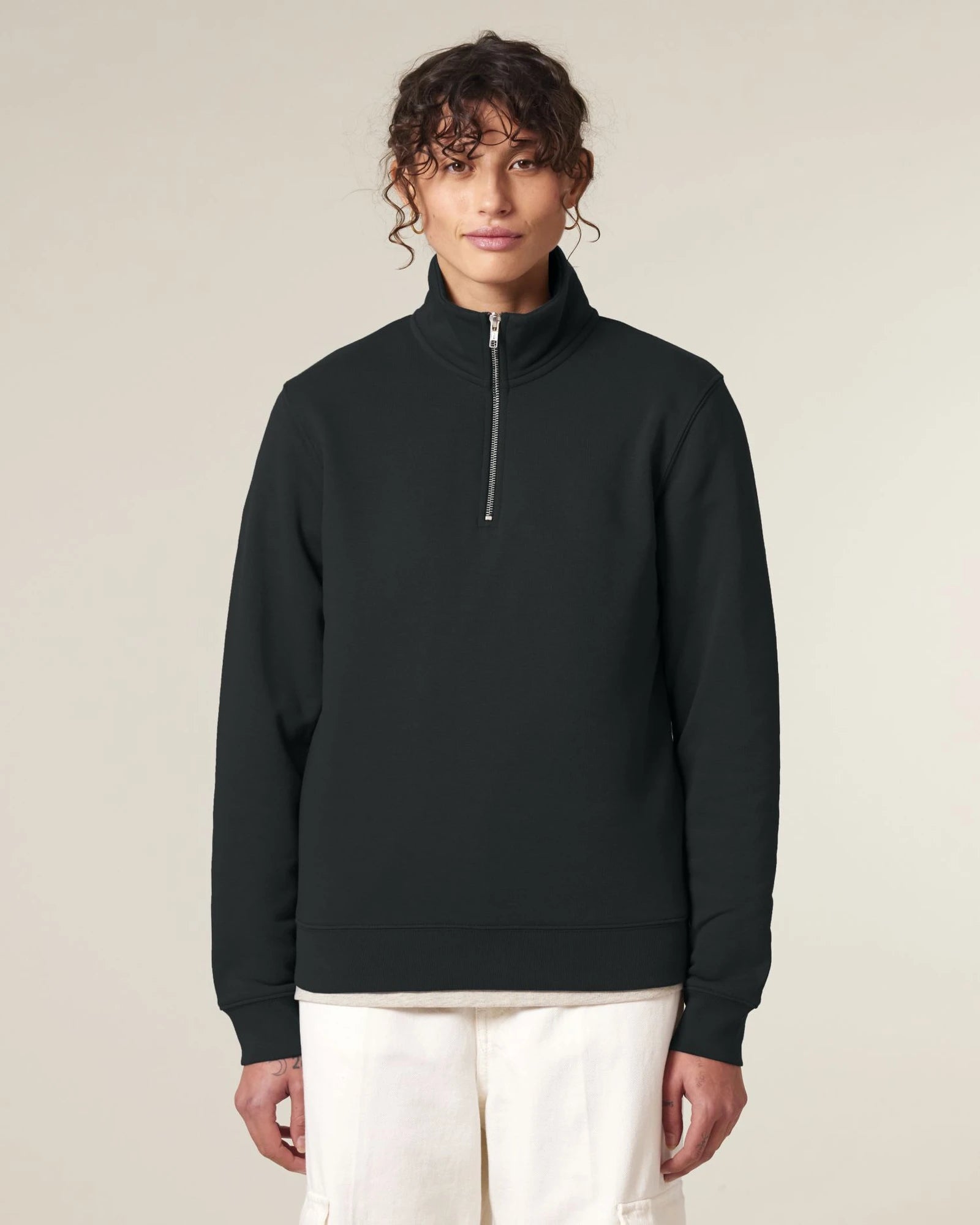 Bluza unisex z bawełny organicznej Stanley/Stella Trucker 2.0 z nadrukiem - 3