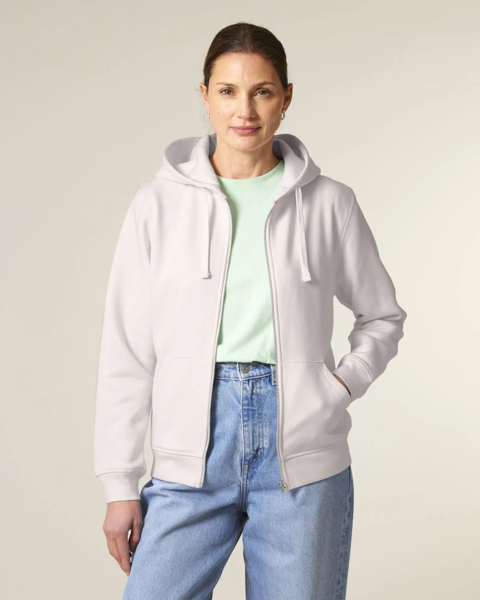 Bluza z kapturem rozpinana unisex Stanley/Stella Mixer z nadrukiem - 43
