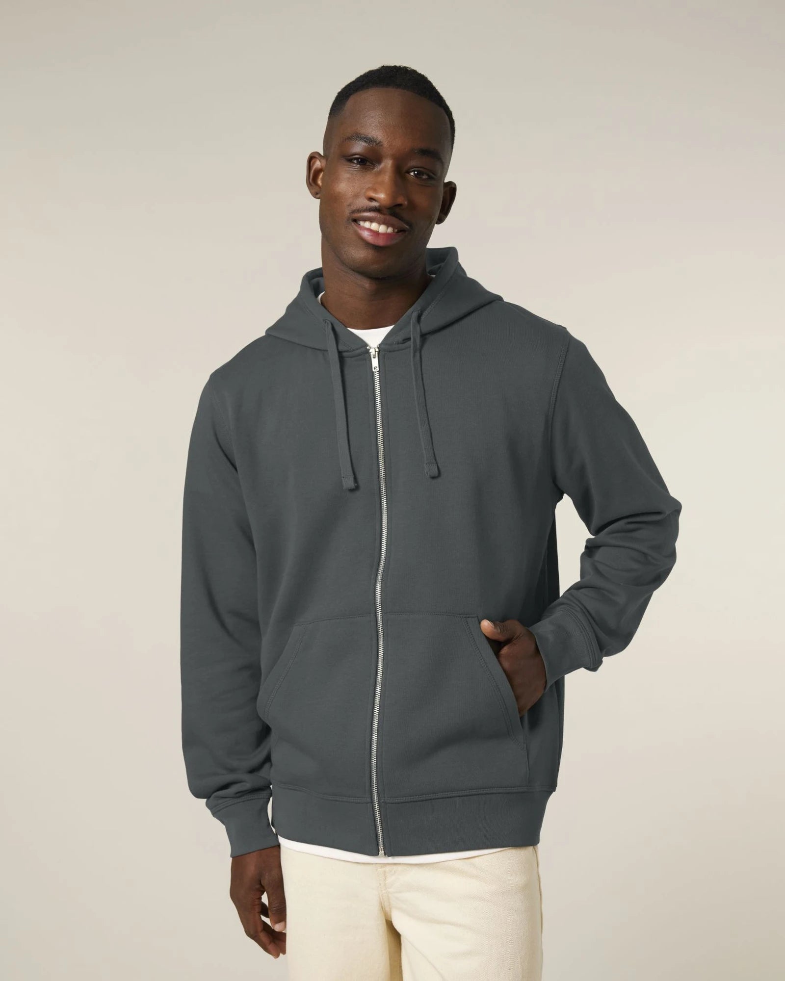 Bluza z kapturem rozpinana unisex Stanley/Stella Mixer z nadrukiem - 45