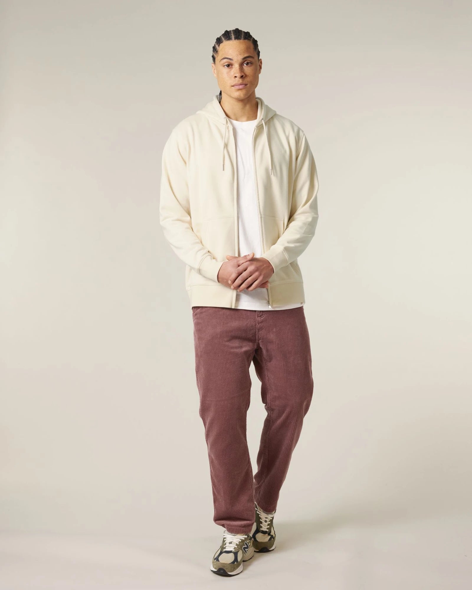 Rozpinana bluza z kapturem z bawełny organicznej Stanley/Stella 2.0 z nadrukiem - 14