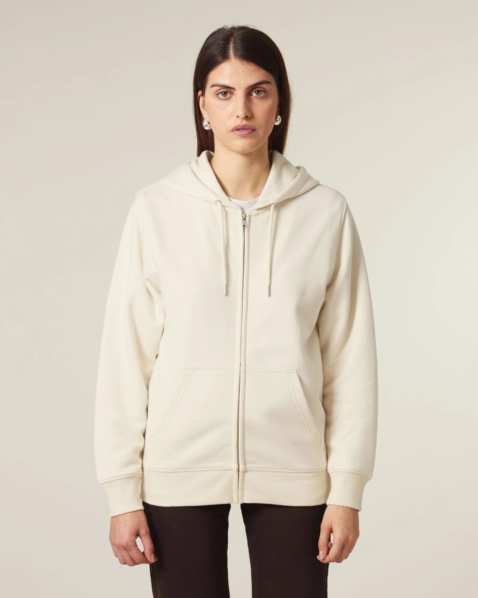 Rozpinana bluza z kapturem z bawełny organicznej Stanley/Stella 2.0 z nadrukiem - 16
