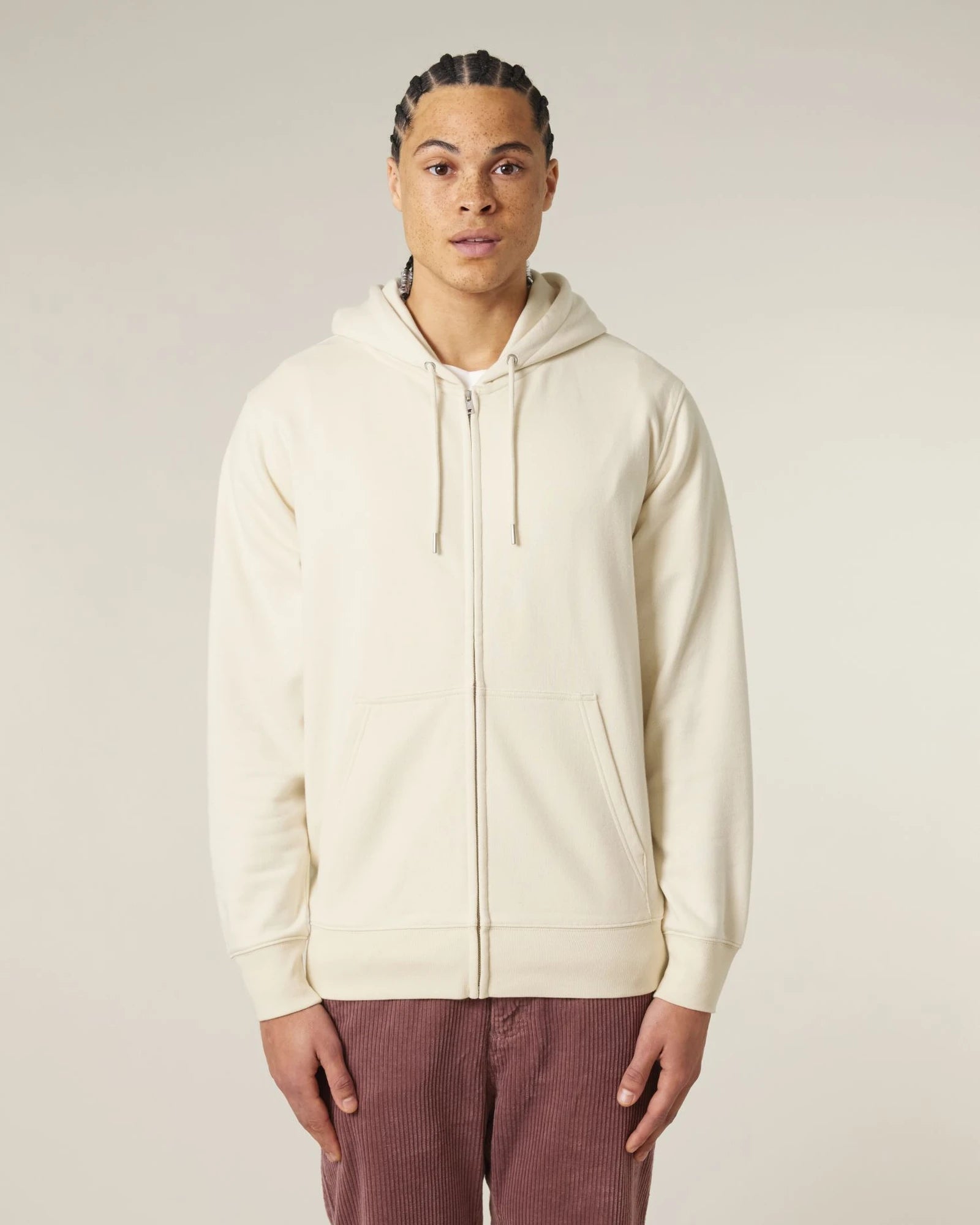 Rozpinana bluza z kapturem z bawełny organicznej Stanley/Stella 2.0 z nadrukiem - 15