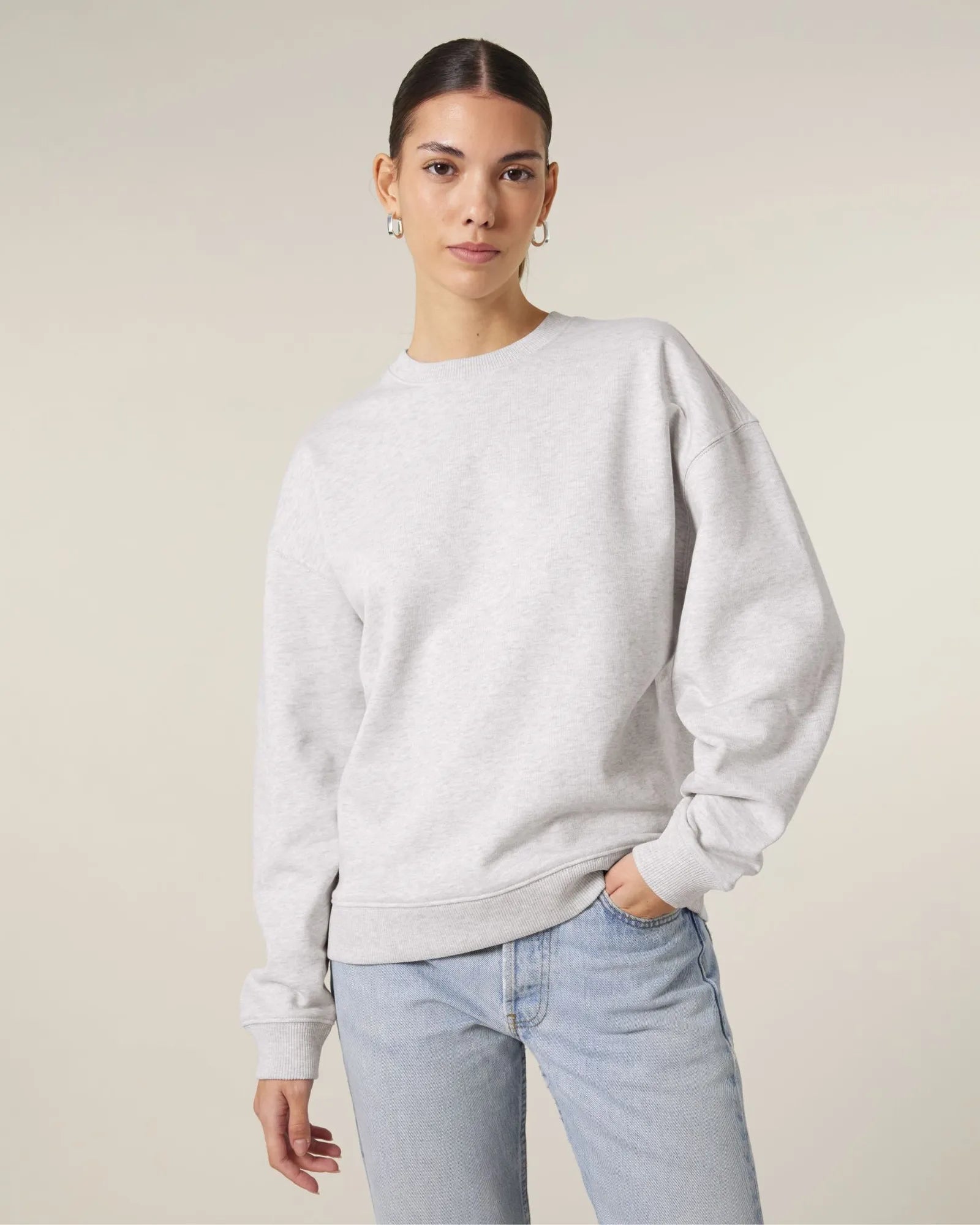Bluza unisex oversize z bawełny organicznej Stanley/Stella Radder 2.0 z nadrukiem - 53
