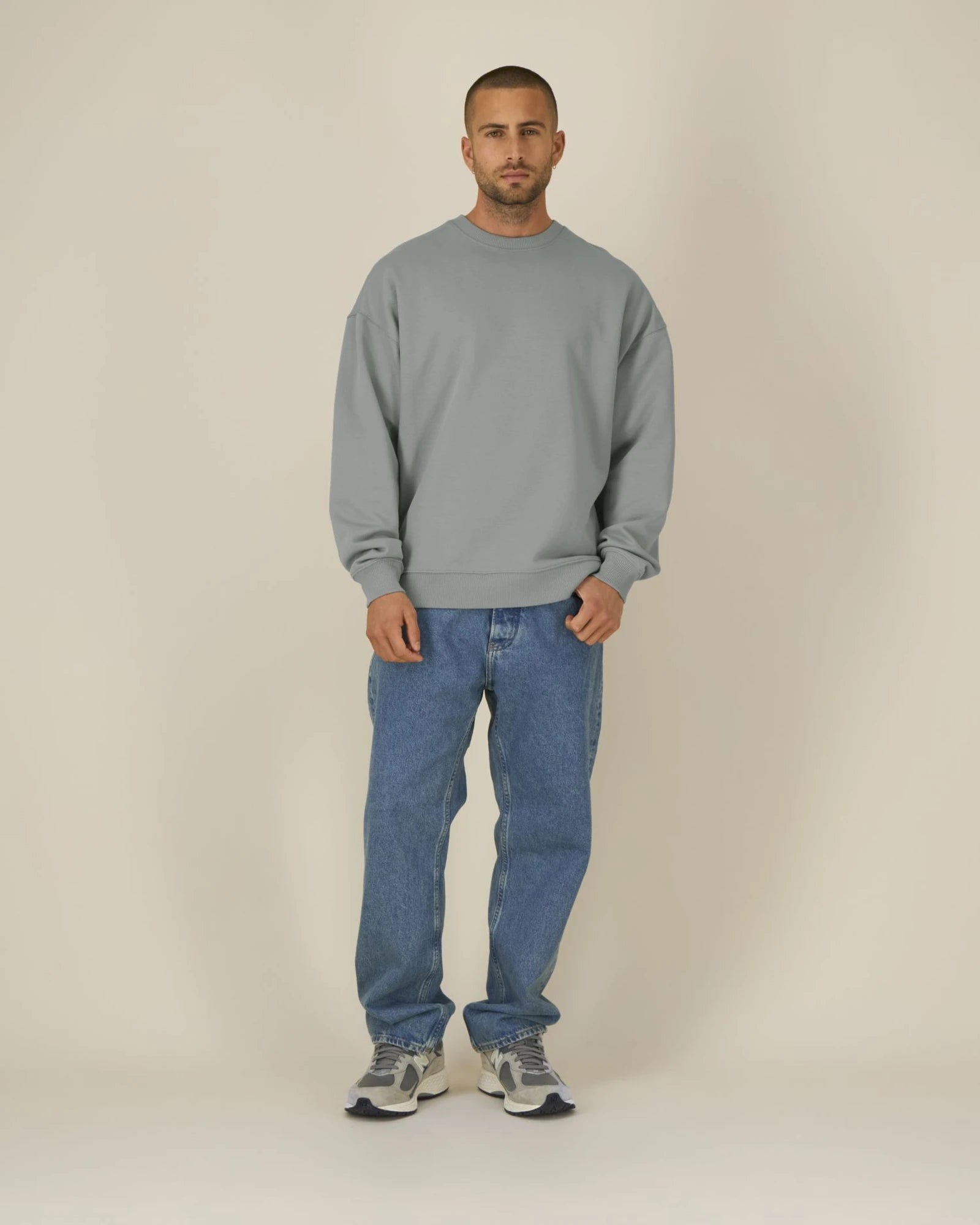 Bluza unisex oversize z bawełny organicznej Stanley/Stella Radder 2.0 z nadrukiem - 55