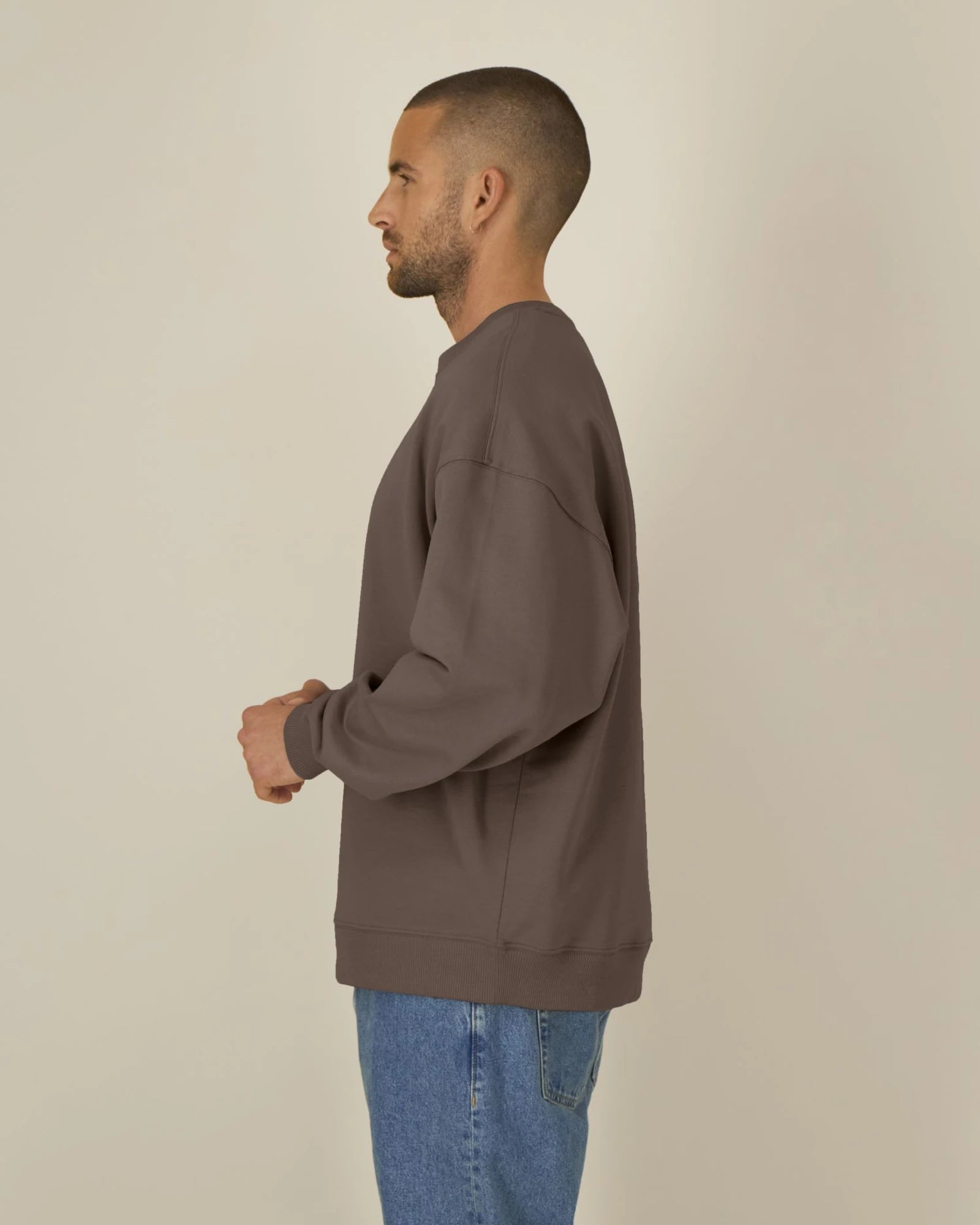 Bluza unisex oversize z bawełny organicznej Stanley/Stella Radder 2.0 z nadrukiem - 39