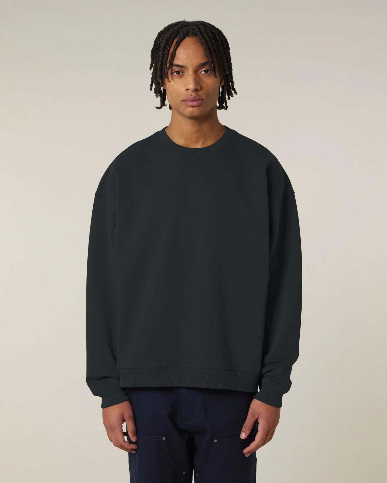 Bluza unisex oversize z bawełny organicznej Stanley/Stella Radder 2.0 z nadrukiem - 2
