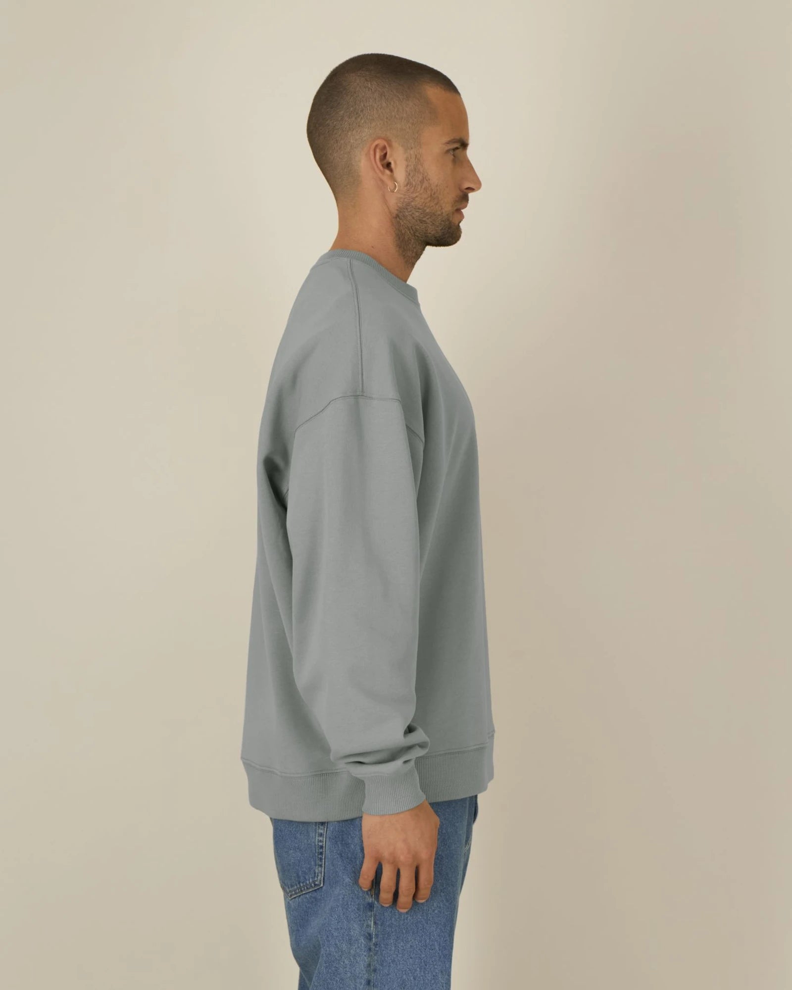 Bluza unisex oversize z bawełny organicznej Stanley/Stella Radder 2.0 z nadrukiem - 58