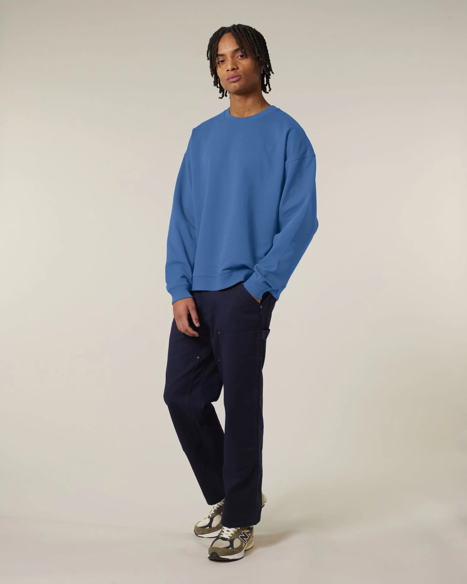 Bluza unisex oversize z bawełny organicznej Stanley/Stella Radder 2.0 z nadrukiem - 29