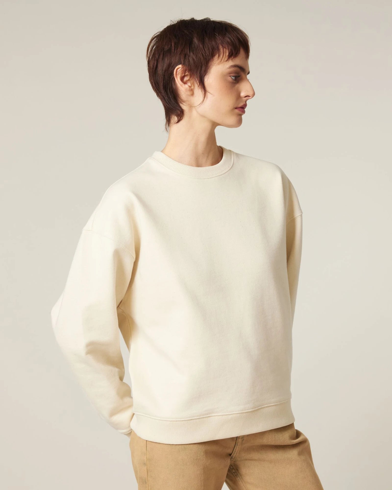 Bluza unisex oversize z bawełny organicznej Stanley/Stella Radder 2.0 z nadrukiem - 14