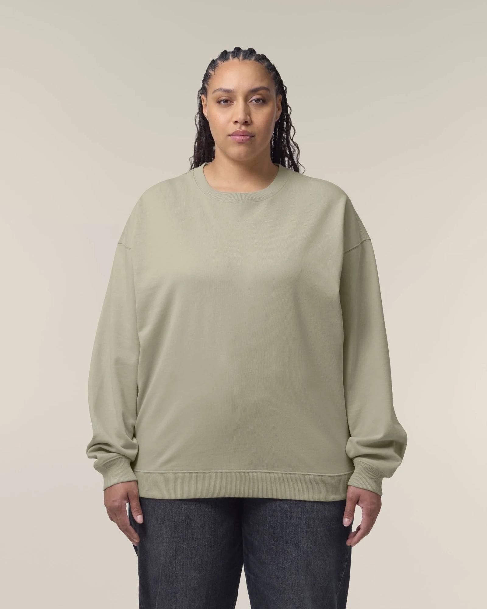 Bluza unisex oversize z bawełny organicznej Stanley/Stella Radder 2.0 z nadrukiem - 47