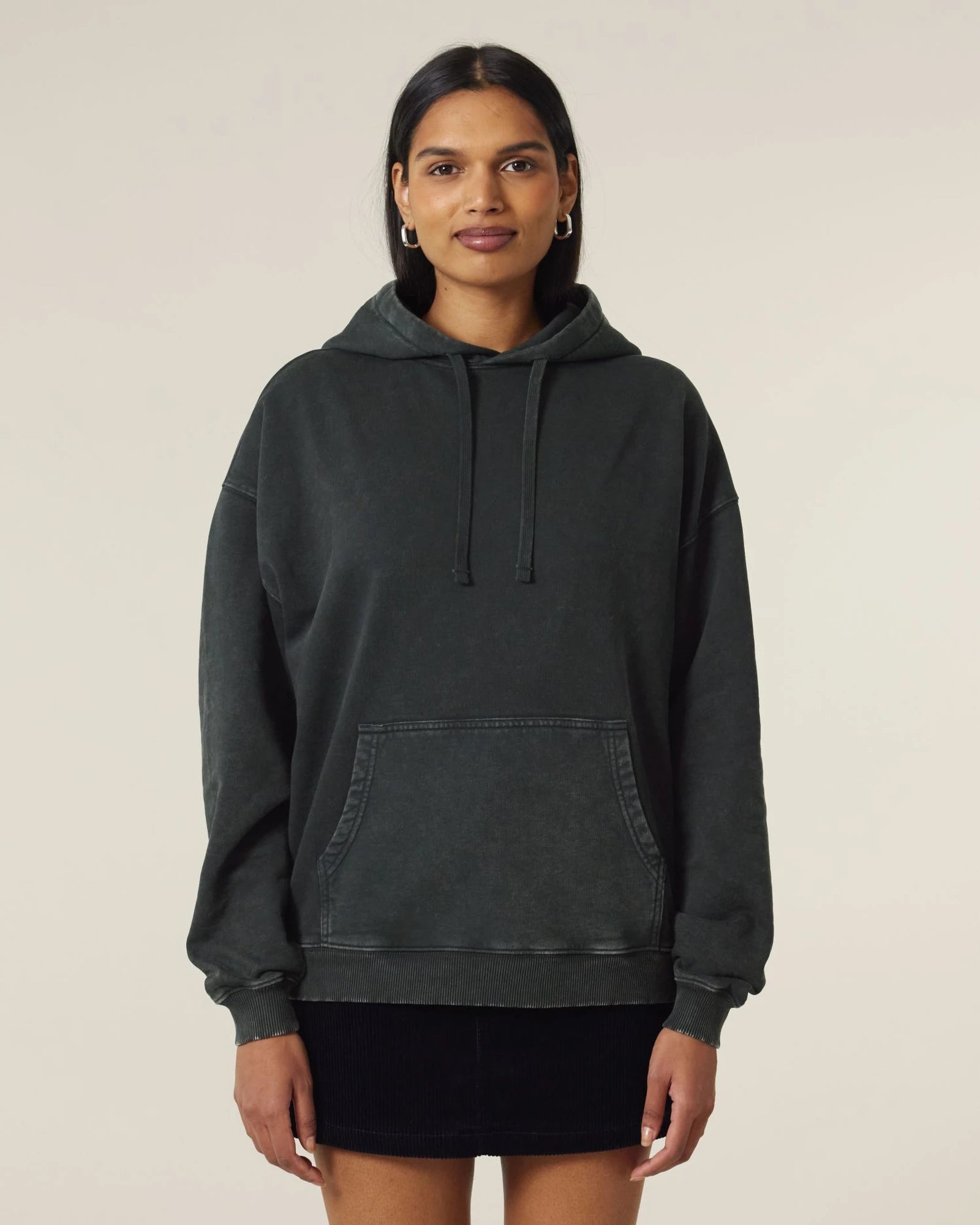 Bluza z kapturem oversize z bawełny organicznej Stanley/Stella Slammer z nadrukiem - 24