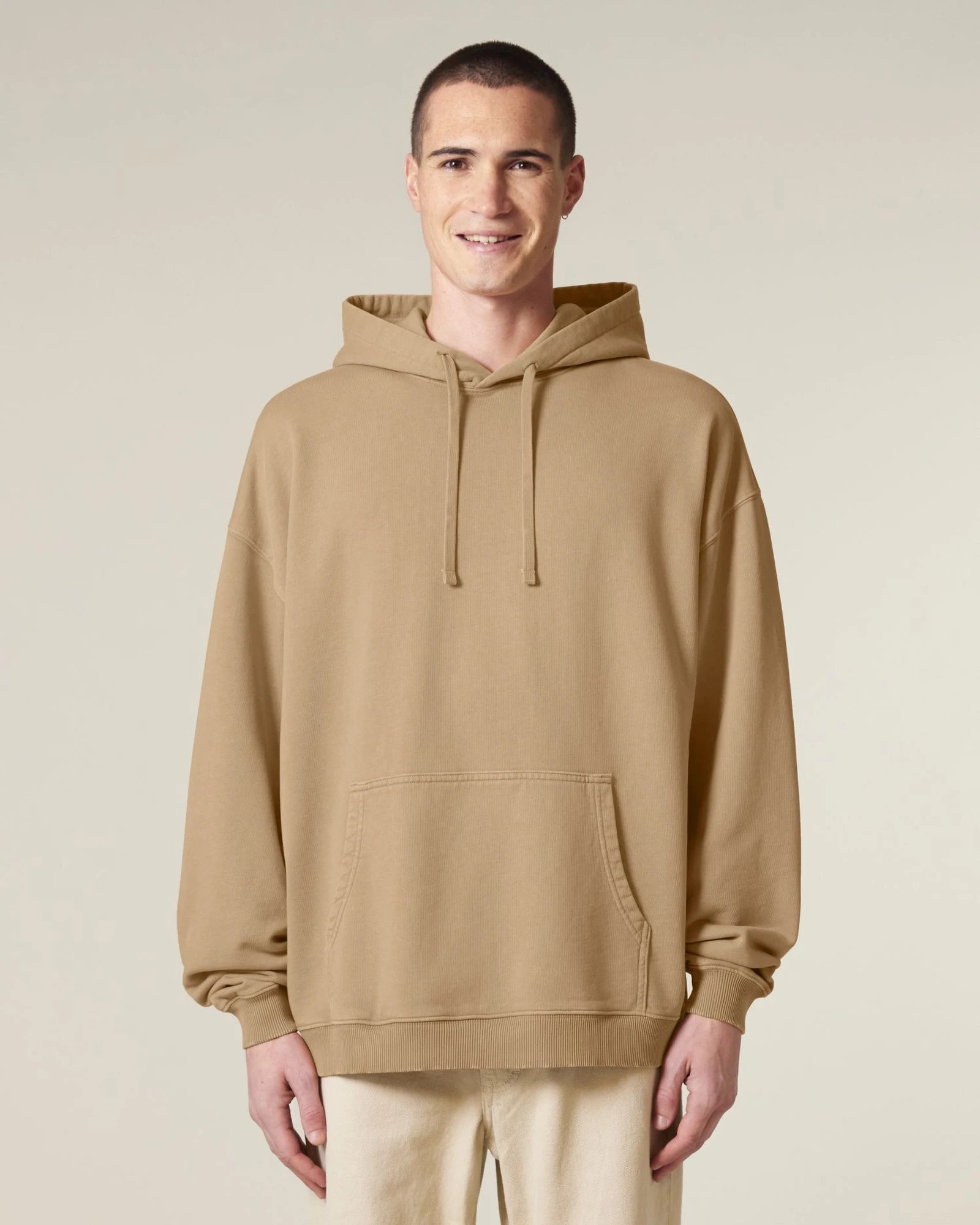 Bluza z kapturem oversize z bawełny organicznej Stanley/Stella Slammer z nadrukiem - 18