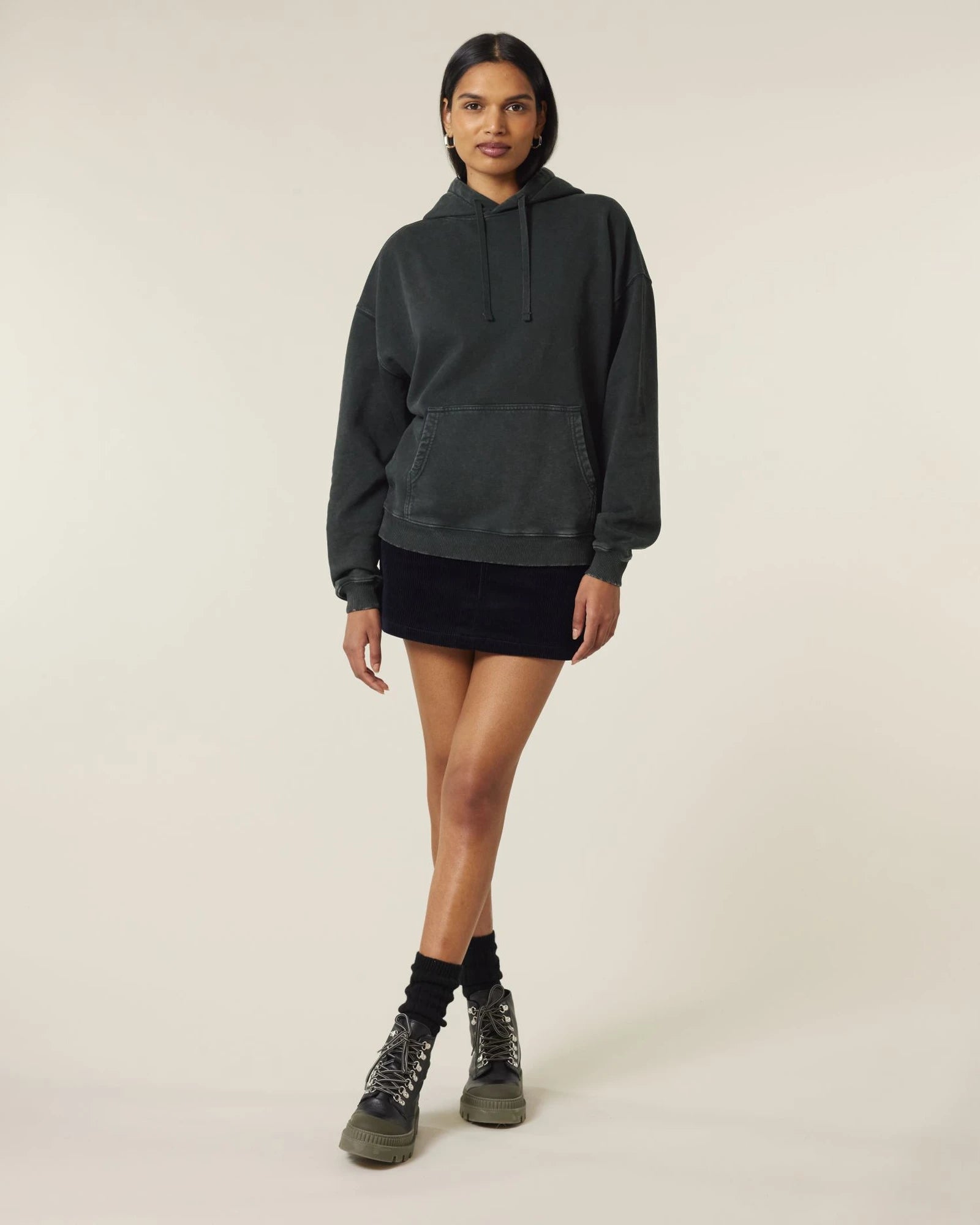 Bluza z kapturem oversize z bawełny organicznej Stanley/Stella Slammer z nadrukiem - 23