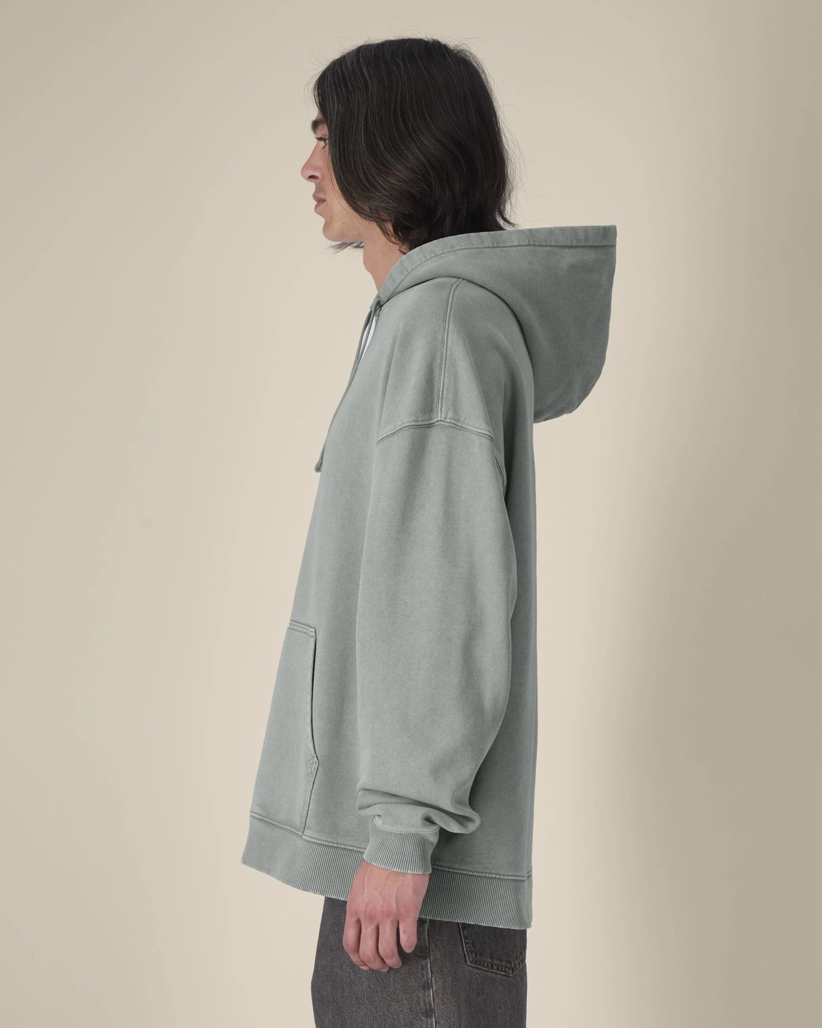 Bluza z kapturem oversize z bawełny organicznej Stanley/Stella Slammer z nadrukiem - 3