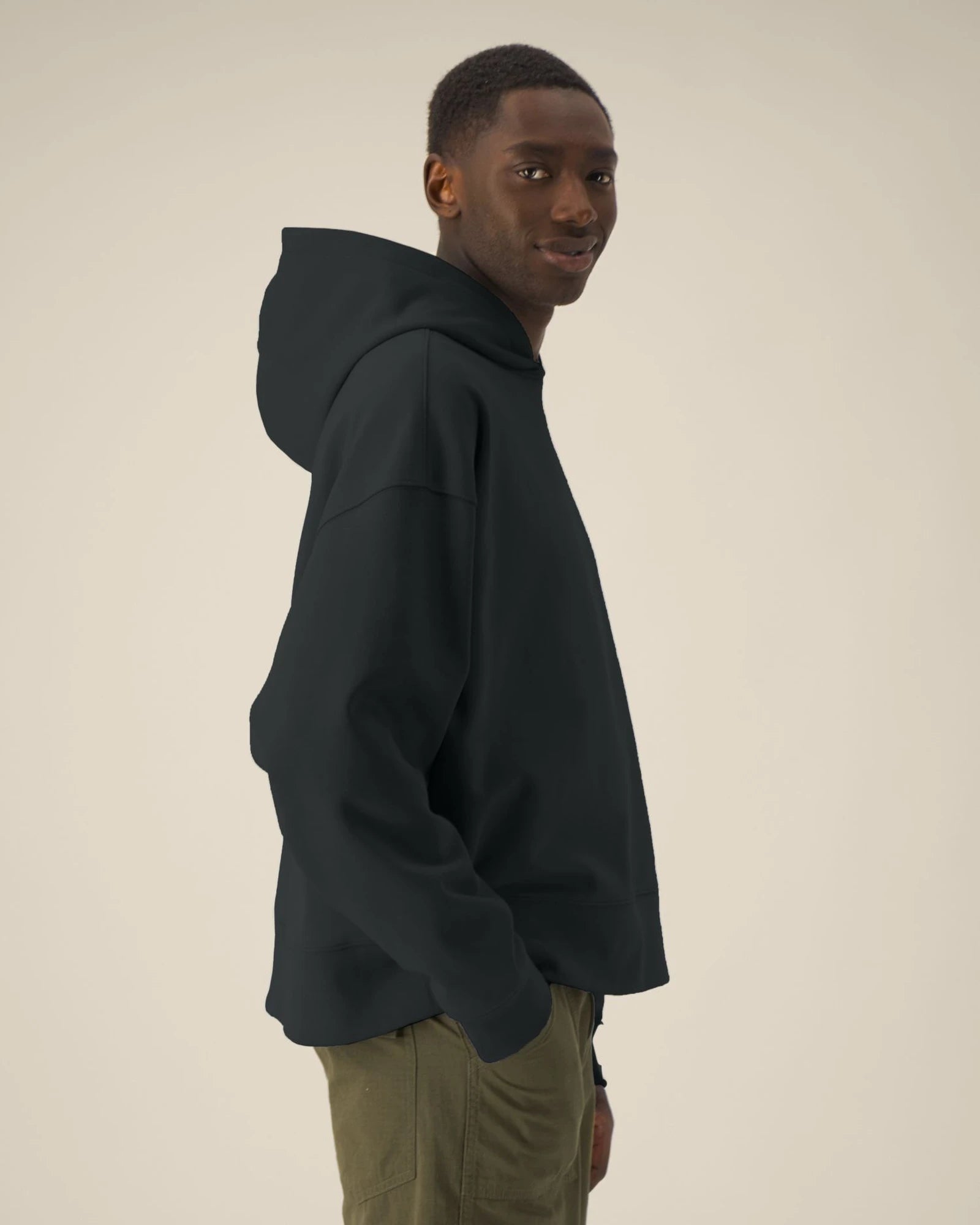 Bluza z kapturem unisex z bawełny z recyklingu Stanley/Stella z nadrukiem - 10