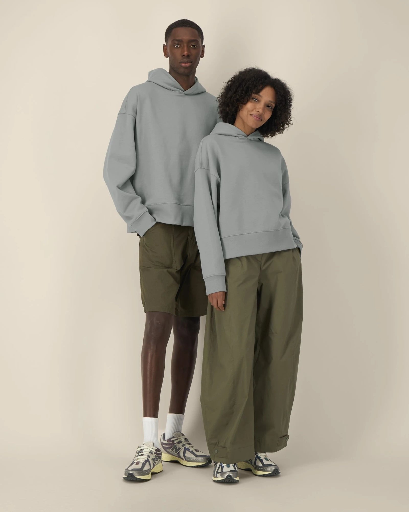 Bluza z kapturem unisex z bawełny z recyklingu Stanley/Stella z nadrukiem - 29