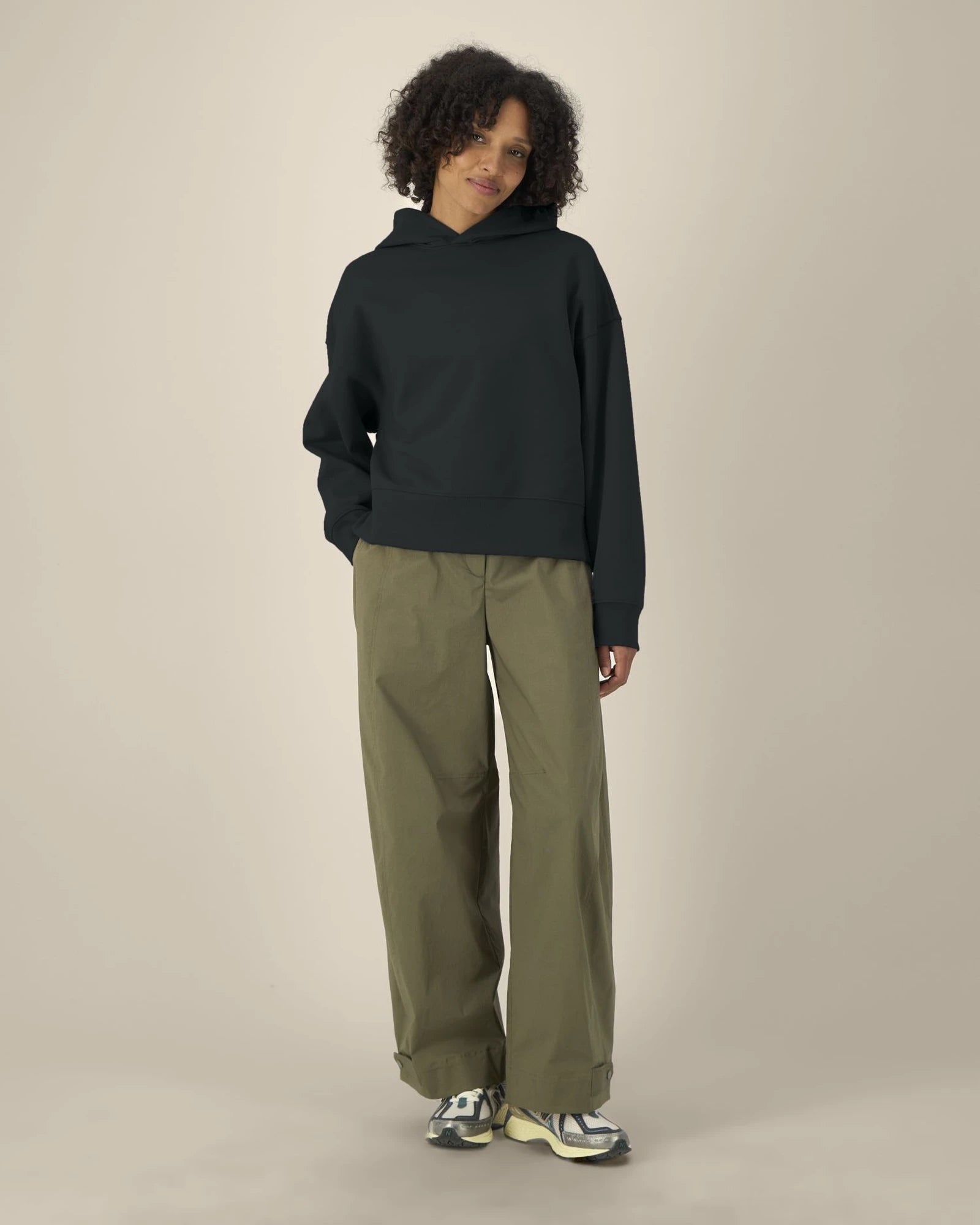 Bluza z kapturem unisex z bawełny z recyklingu Stanley/Stella z nadrukiem - 11