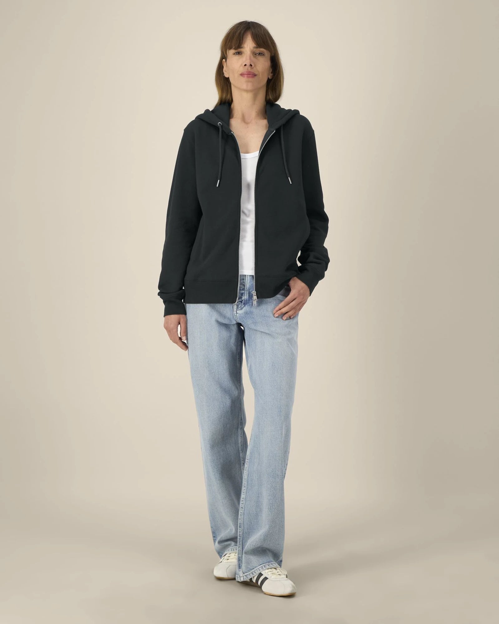 Bluza z kapturem rozpinana z bawełny organicznej Astor z nadrukiem - 7