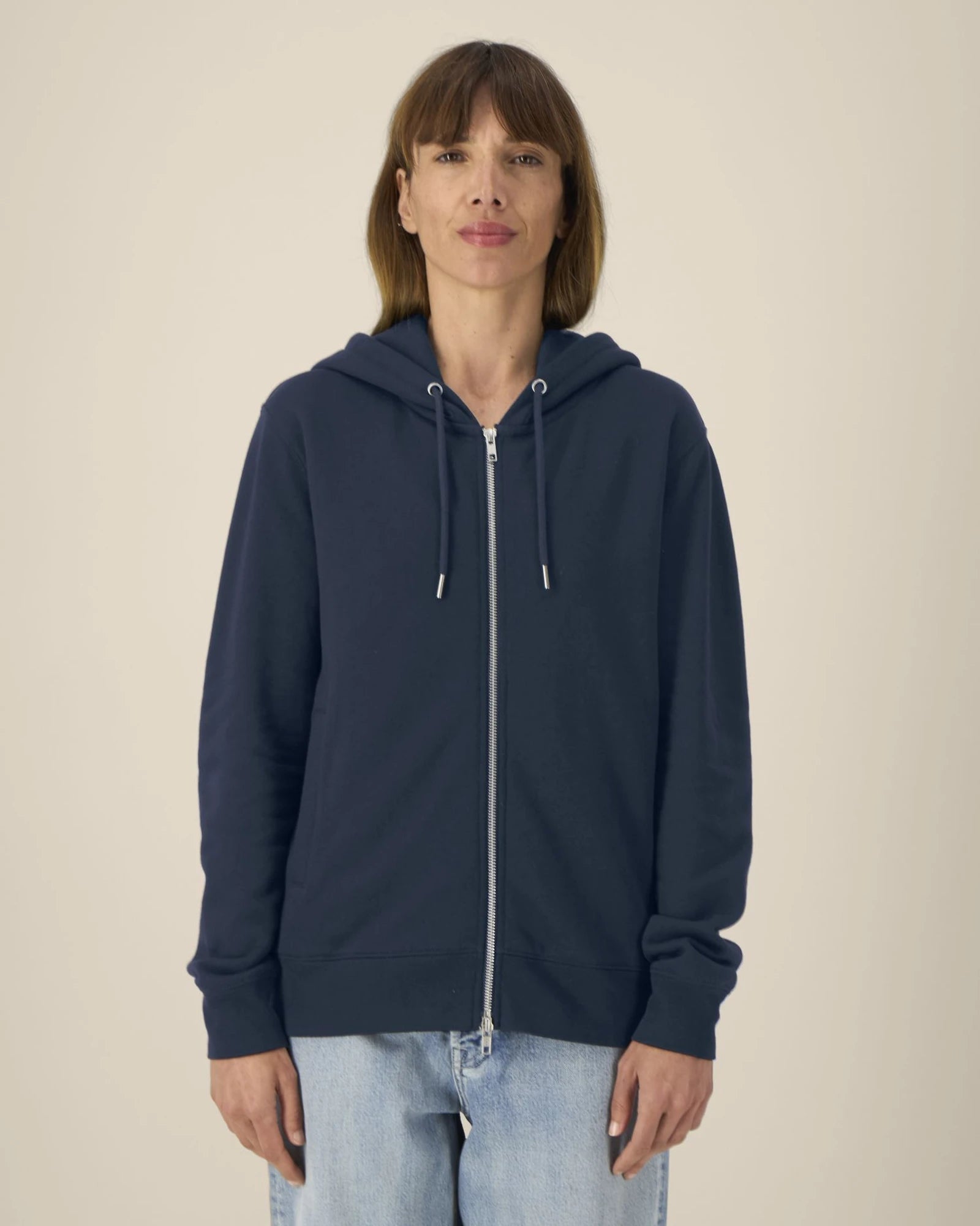 Bluza z kapturem rozpinana z bawełny organicznej Astor z nadrukiem - 15