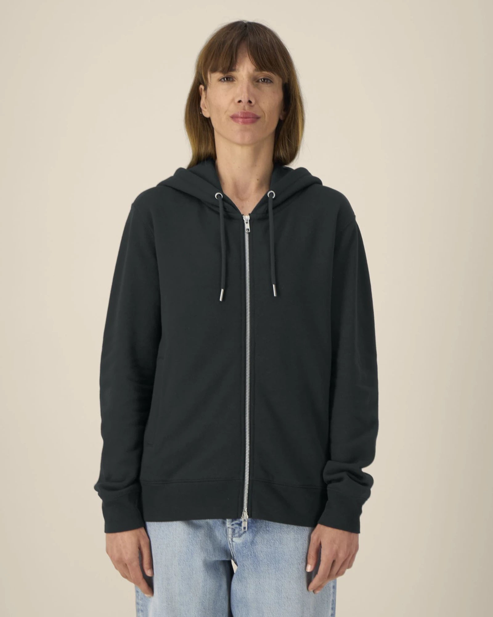 Bluza z kapturem rozpinana z bawełny organicznej Astor z nadrukiem - 6