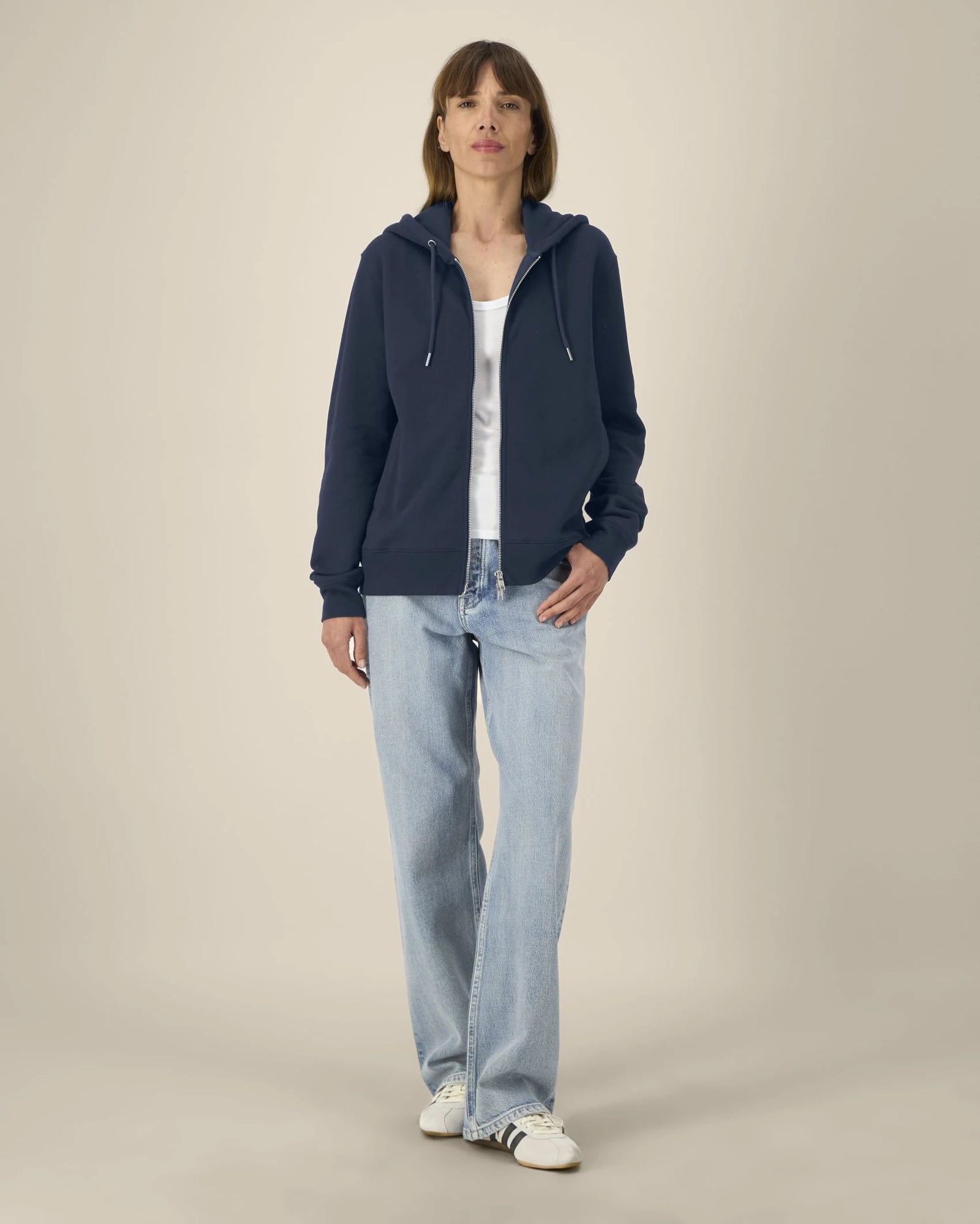 Bluza z kapturem rozpinana z bawełny organicznej Astor z nadrukiem - 16