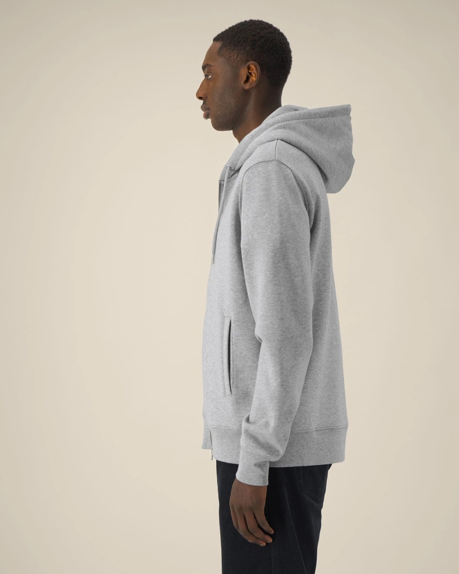 Bluza z kapturem rozpinana z bawełny organicznej Astor z nadrukiem - 21