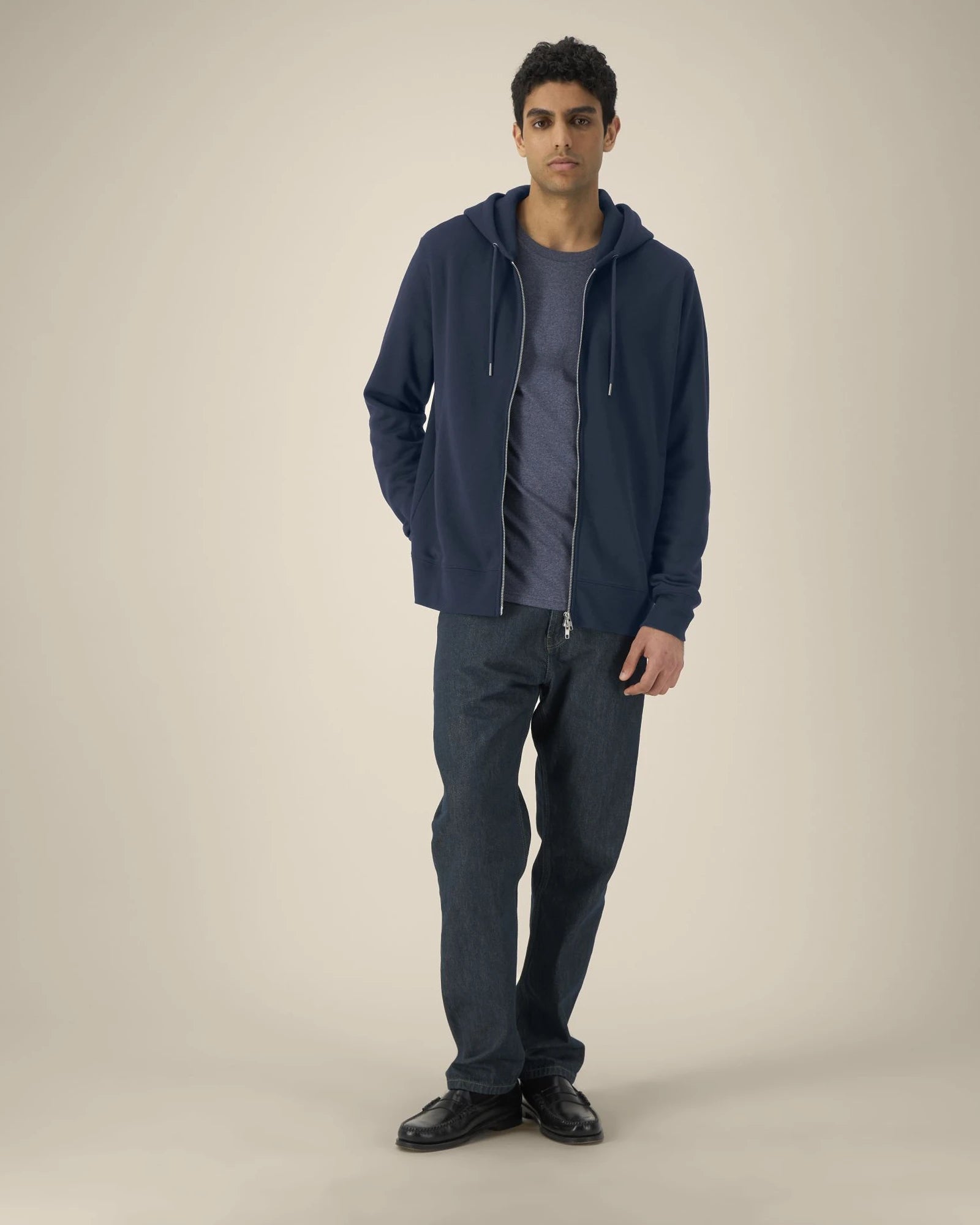 Bluza z kapturem rozpinana z bawełny organicznej Astor z nadrukiem - 11